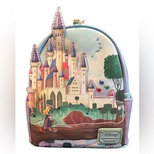 Loungefly Sleeping Beauty Castle Mini Backpack